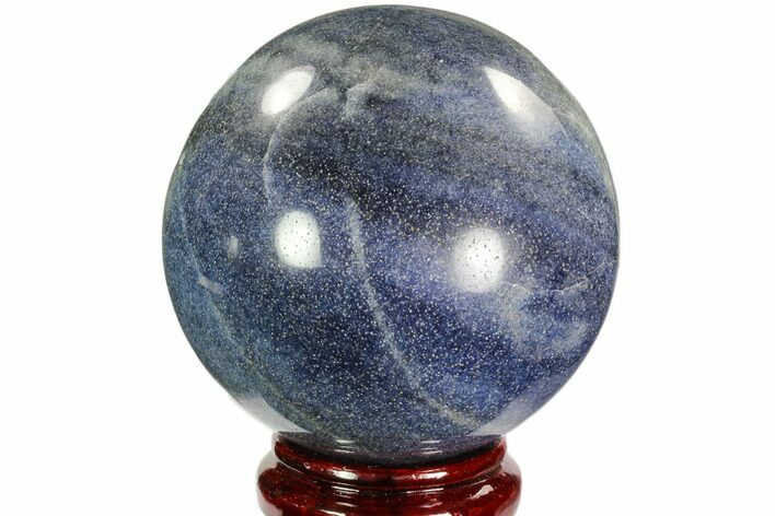 Polished Lazurite Sphere - Madagascar #103762